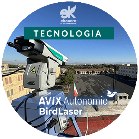 Tencologia Allontanamento Piccioni Dissuasore Laser