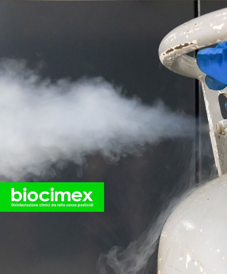 Disinfestazione cimici letti azoto liquido