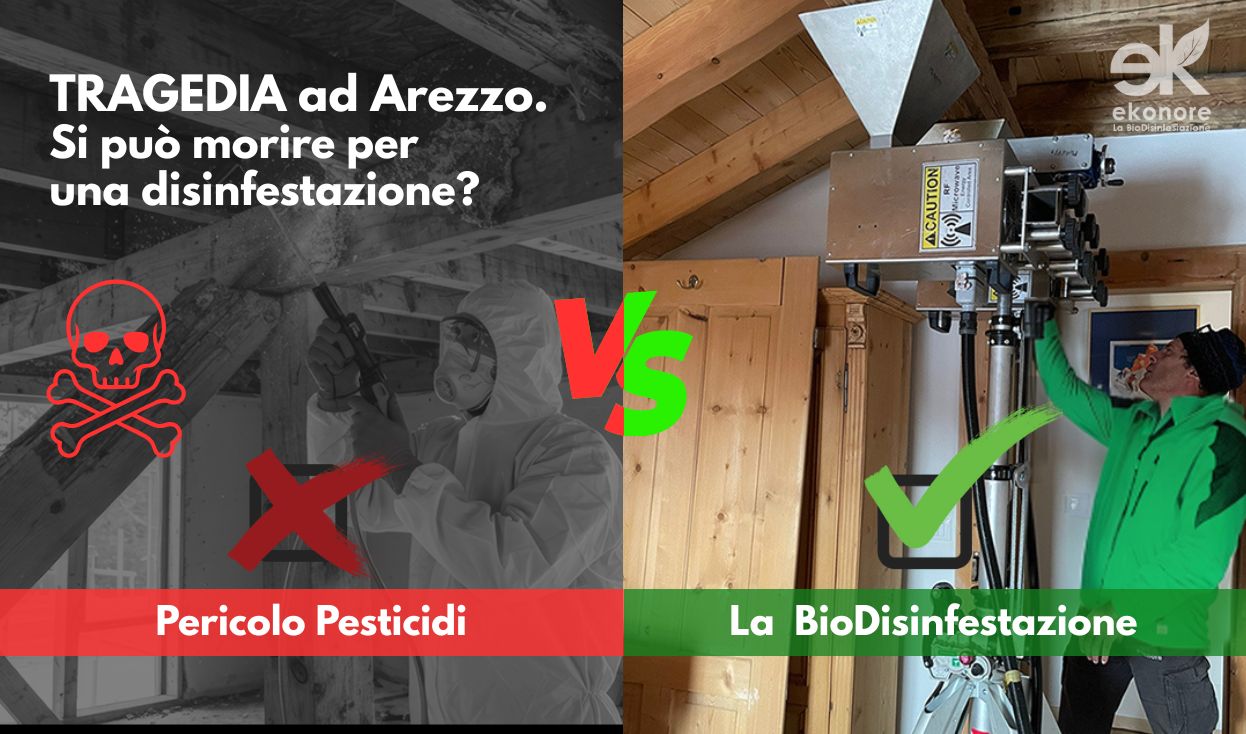 Tragedia ad Arezzo, persone morte dopo una disinfestazione tarli