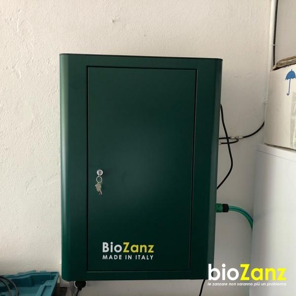 Impianto antizanzare automatizzato di Biozanz