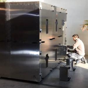 Camera a microonde per disinfestazione tarli dai mobili