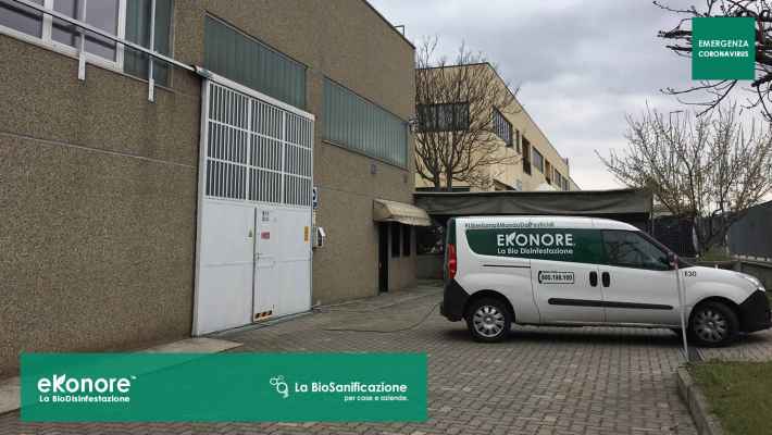Sanificazione capannoni industriali aziende coronavirus
