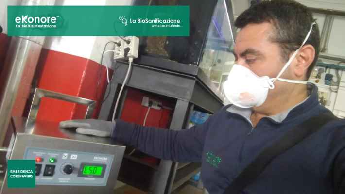 Sanificazione disinfezione capannoni