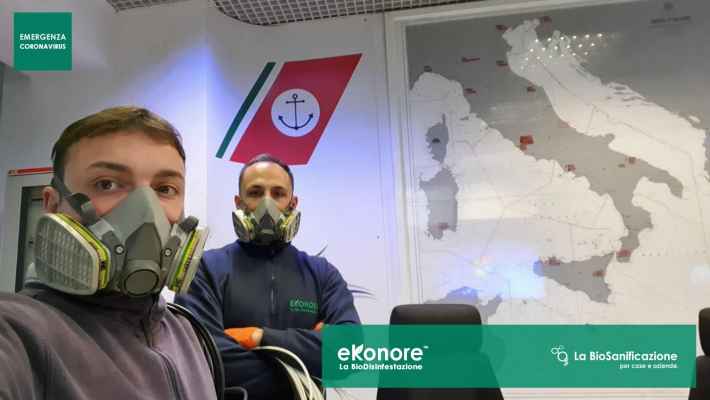 Professionisti della disinfezione da virus